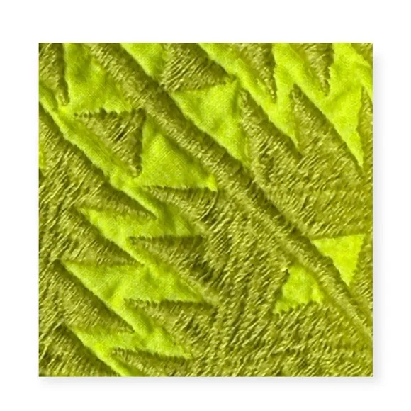 Julia Amory 𖤗 Coatue Mademoiselle Short Sleeve Embroidery Dress 𖤗 Chartreuse 𖤗 M - Picture 9 of 16